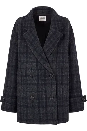 Studio Tomboy Manteau à carreaux