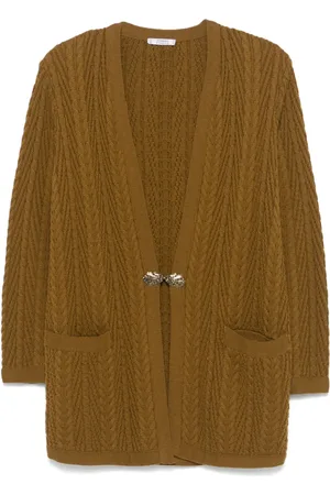 Saint Laurent Cardigan en maille (années 1980)