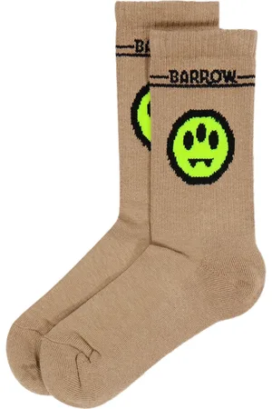 BARROW Chaussettes à logo en intarsia