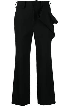 YOHJI YAMAMOTO Pantalon court à détail drapé