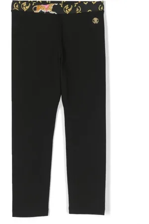 Roberto Cavalli Legging à logo brodé