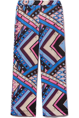 PUCCI Junior Pantalon à imprimé Vivara