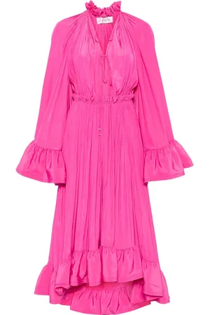 Lanvin Robe mi-longue à volants