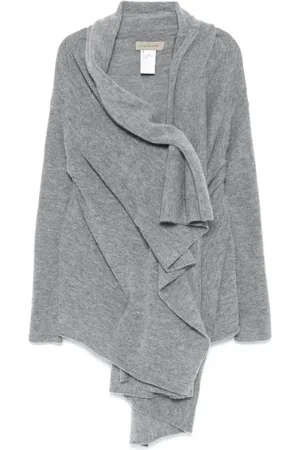 YOHJI YAMAMOTO Cardigan à design asymétrique