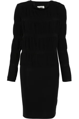 Maison Margiela Robe mi-longue nervurée (années 2000)