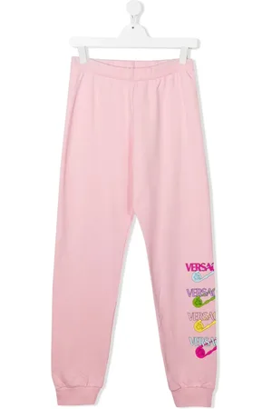 VERSACE Pantalon de jogging à logo imprimé