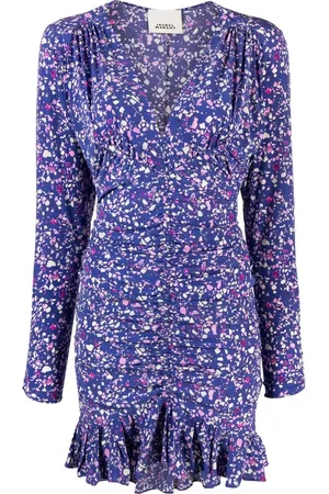Isabel Marant Robe courte Lara à fleurs