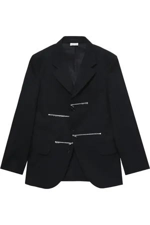 Comme des Garçons Blazer à détails de zips