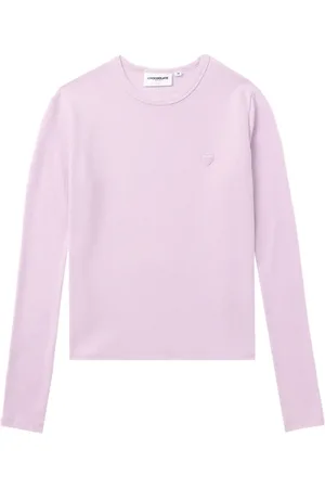 Chocoolate T-shirt en coton à appliqué cœur