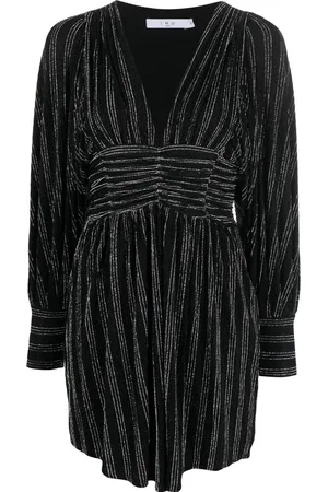 IRO Robe nervurée à manches longues