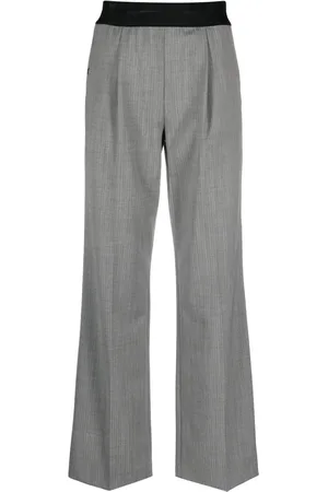 Helmut Lang Pantalon élastiqué à motif de chevrons