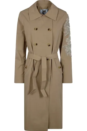 Blugirl Trench à fleurs appliquées