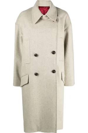Isabel Marant Manteau Fabiola à boutonnière croisée