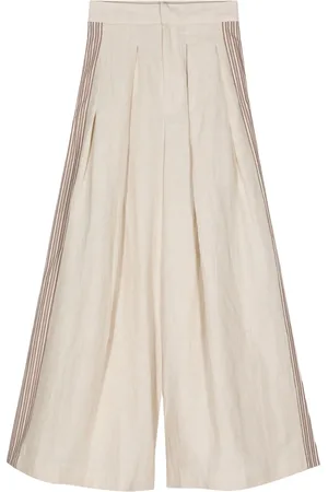 BIYAN Pantalon palazzo à rayures