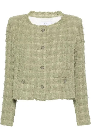 IRO Veste en tweed à simple boutonnage