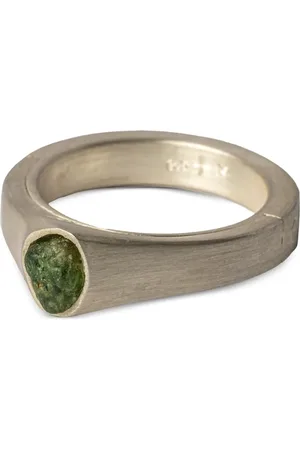PARTS OF FOUR Bague Sistema en sterling sertie de péridot