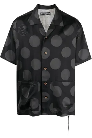 MASTERMIND JAPAN Chemise en soie à pois