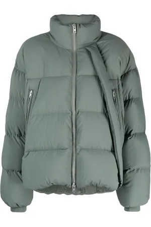 Y-3 X doudoune à fermeture zippée en biais