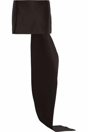 Prada Minijupe en satin à design drapé