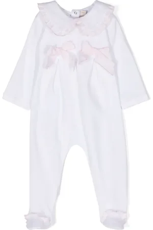 LA STUPENDERIA Pyjama en coton à détail de nœud
