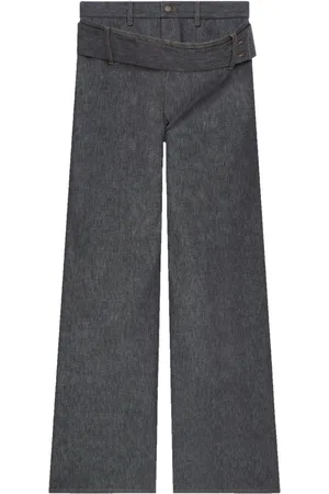 Courrèges Jean à taille ceinturée