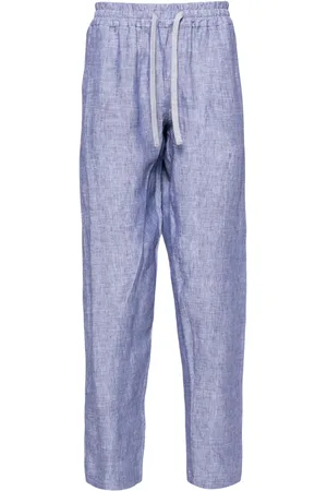 FEDELI Pantalon fuselé Bonifacio à rayures