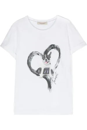 Twin-Set T-shirt à imprimé graphique
