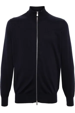 Brunello Cucinelli Cardigan en coton à fermeture zippée