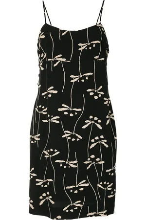 CHANEL Robe courte à fleurs