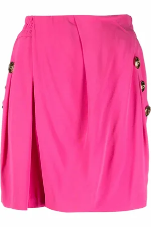 Balmain Short en crêpe à design drapé