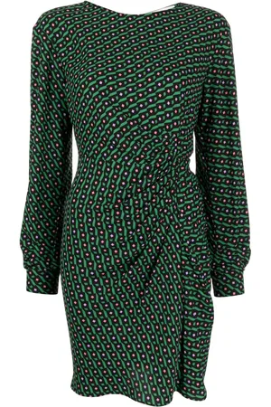 Diane von Furstenberg Robe courte Coraline à imprimé géométrique
