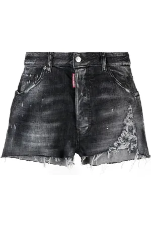 Dsquared2 Short en jean à effet usé
