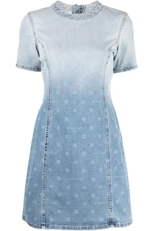 Givenchy Robe courte en résille à effet dégradé