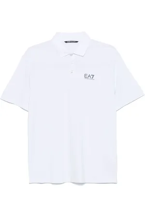 EA7 Polo à logo imprimé