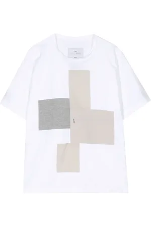 Fumito Ganryu T-shirt à poche plaqué avant
