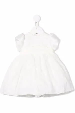 LA STUPENDERIA Robe évasée à manches bouffantes