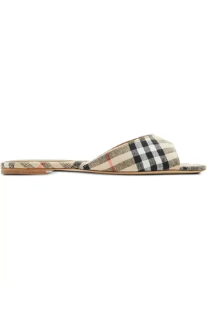 Burberry Claquettes Mews Check