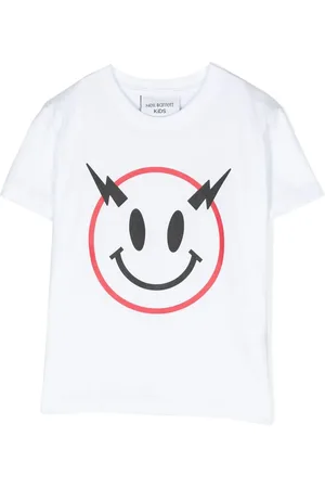 Neil Barrett T-shirt à imprimé Smiley