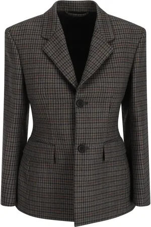 Balenciaga Blazer à carreaux
