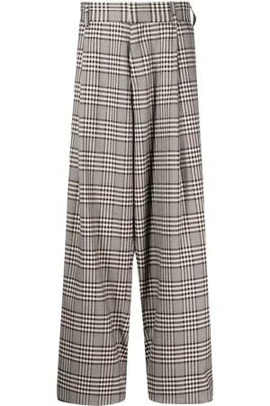 Kolor Pantalon ample à carreaux
