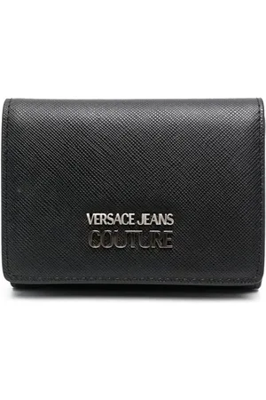 VERSACE Portefeuille à logo strassé