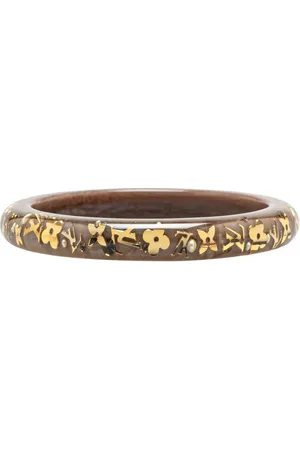 LOUIS VUITTON Bracelet Inclusion Bangle Monogram en résine (2000-2024)