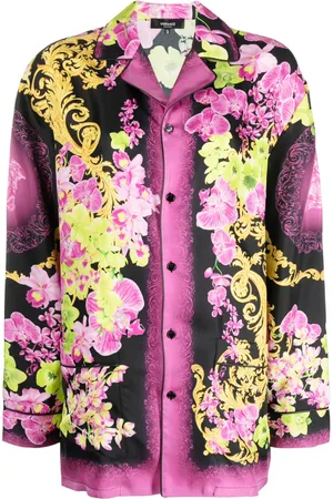 VERSACE Blouse à imprimé Medusa Orchid
