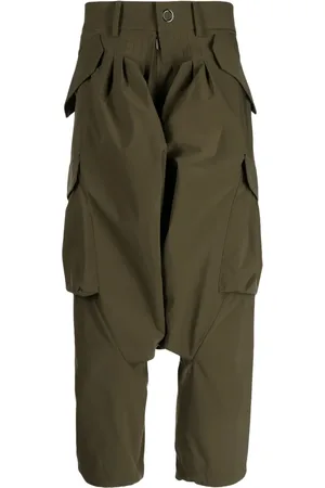 Fumito Ganryu Pantalon sarouel à poches cargo