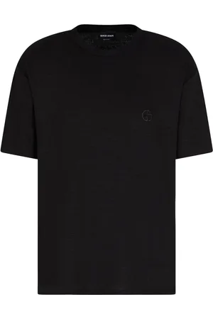 Giorgio Armani T-shirt à logo brodé