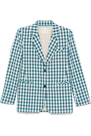 FORTE FORTE Blazer à carreaux vichy