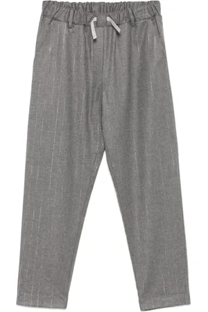 ELEVENTY Pantalon à fines rayures