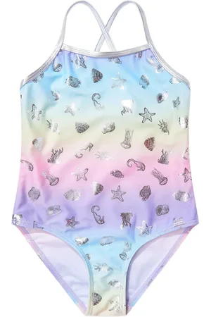 SOLISWIM KIDS Maillot de bain à ornements métallisés