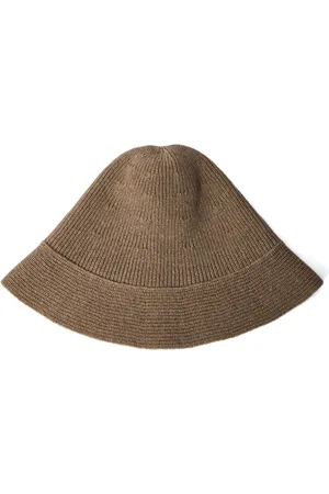 The Row Bonnet en maille nervurée