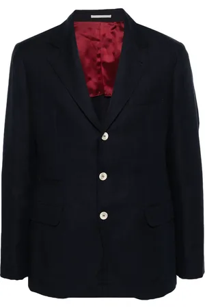 Brunello Cucinelli Blazer à simple boutonnage